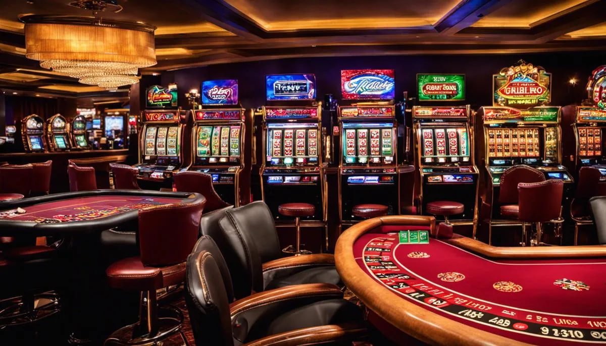db777 mobile slots interface with readable controls and neon styling